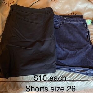 Plus size shorts